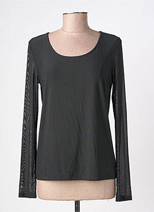 Top stretch manches longues noir LOLA ESPELETA femme