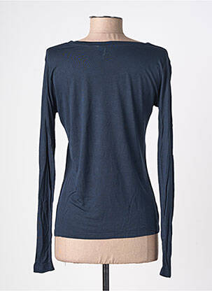 Top manches longues manches longues bleu SCHOOL RAG femme