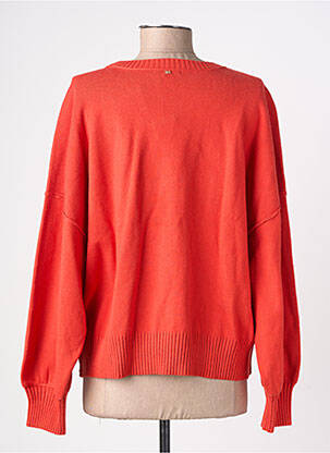 Pull stretch manches longues rouge RUE MAZARINE femme
