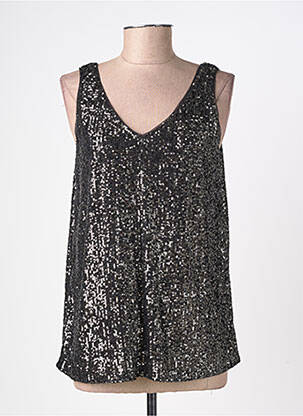 Top stretch sans manche argent STREET ONE femme