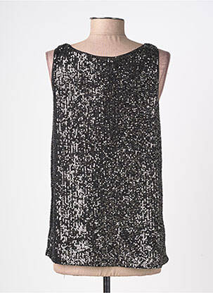 Top stretch sans manche argent STREET ONE femme