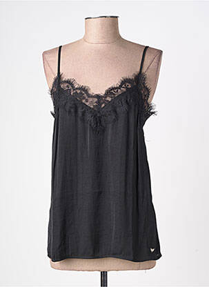 Top manches bretelles ajustables fines bretelles noir LPB LES PETITES BOMBES  femme