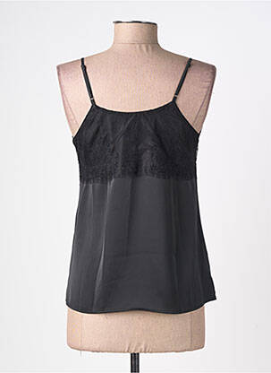 Top manches bretelles ajustables fines bretelles noir SCHOOL RAG femme