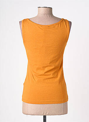 Débardeur stretch sans manche jaune STREET ONE femme