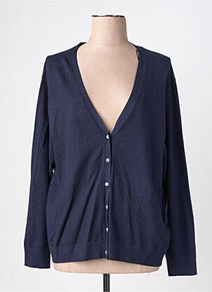 Gilet manches longues stretch bleu STREET ONE femme