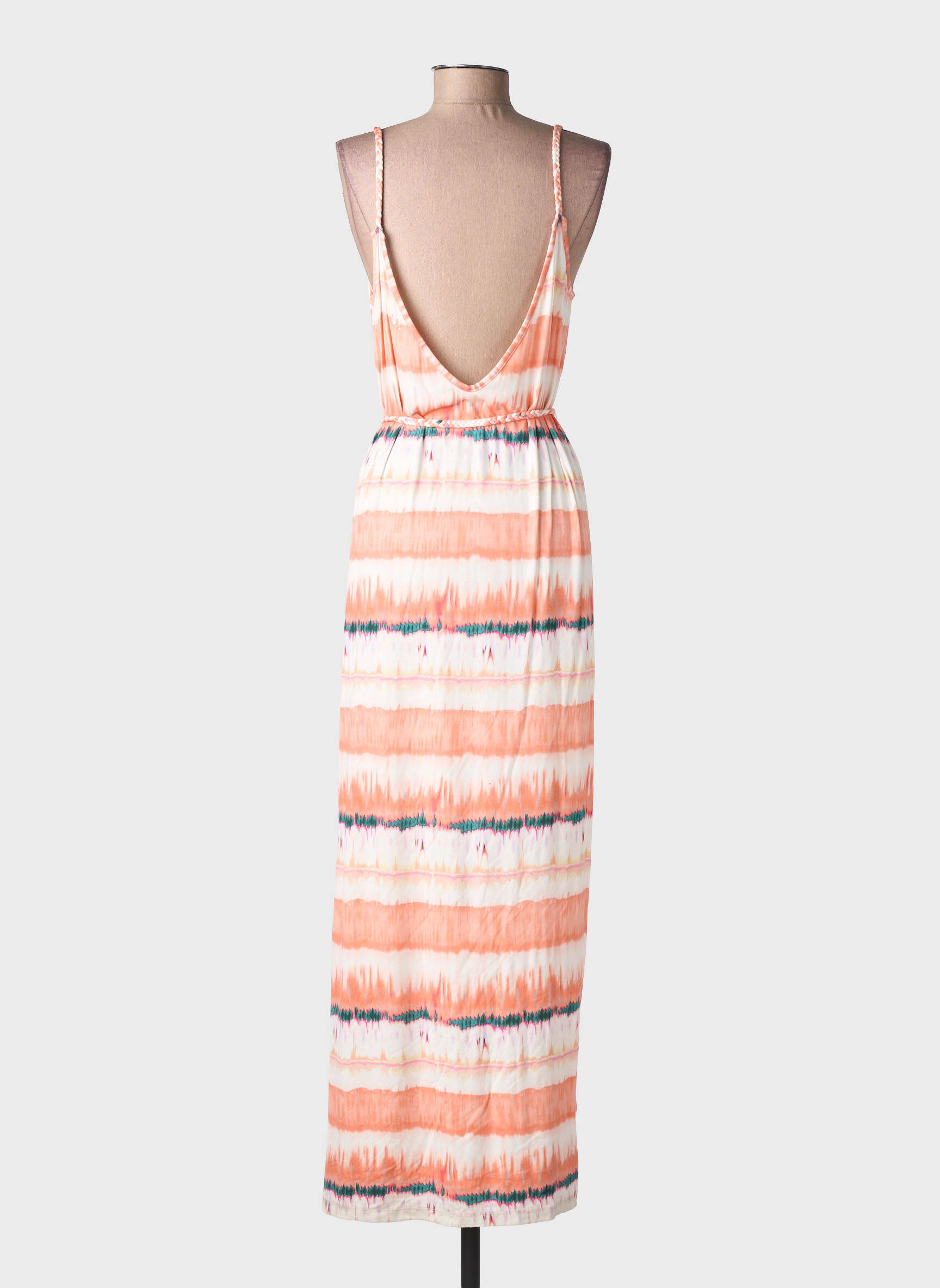 Robe longue sans manche sans manche orange LPB LES PETITES BOMBES  femme