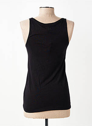 Débardeur stretch sans manche noir SCHOOL RAG femme
