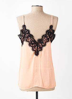 Top manches bretelles ajustables fines bretelles rose LPB LES PETITES BOMBES  femme