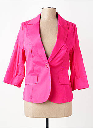 Blazer poches rose RINASCIMENTO femme