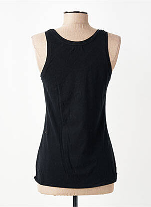 Débardeur stretch sans manche noir YERSE femme