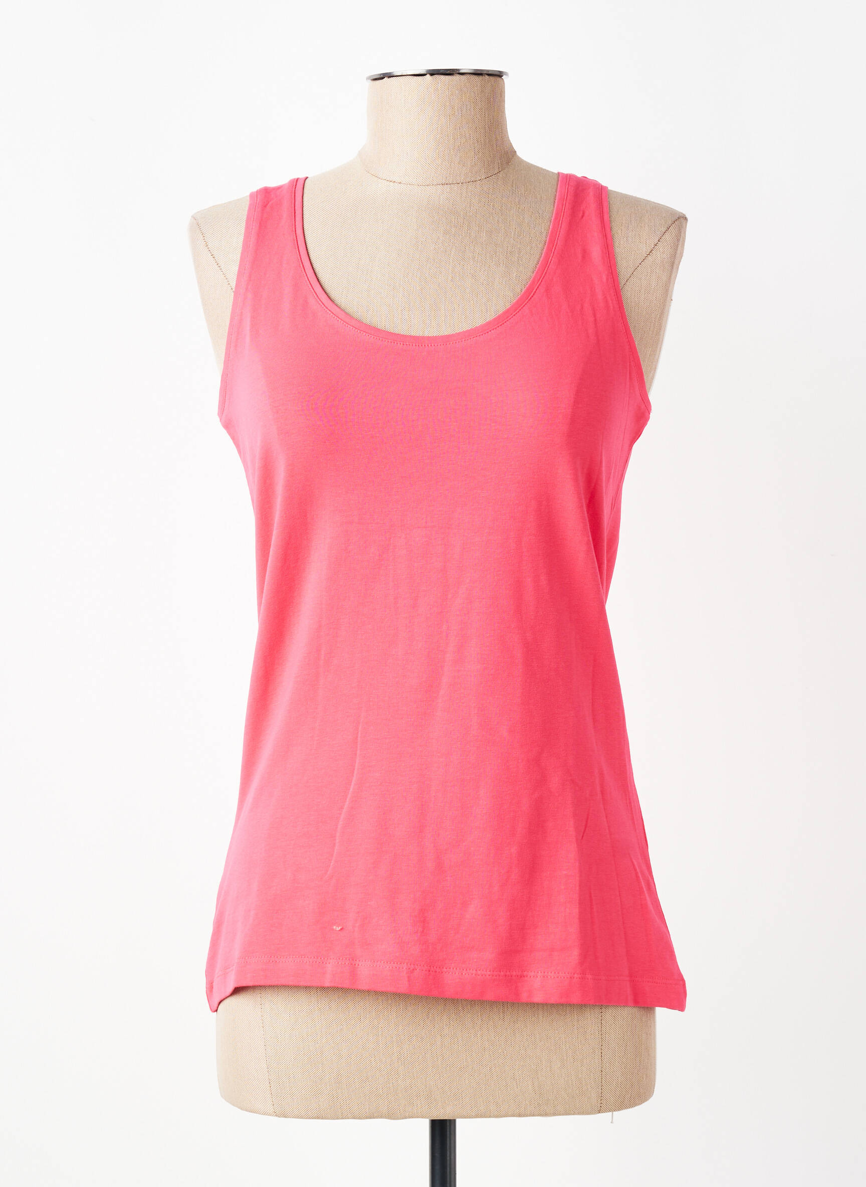 Débardeur stretch sans manche rose STREET ONE femme