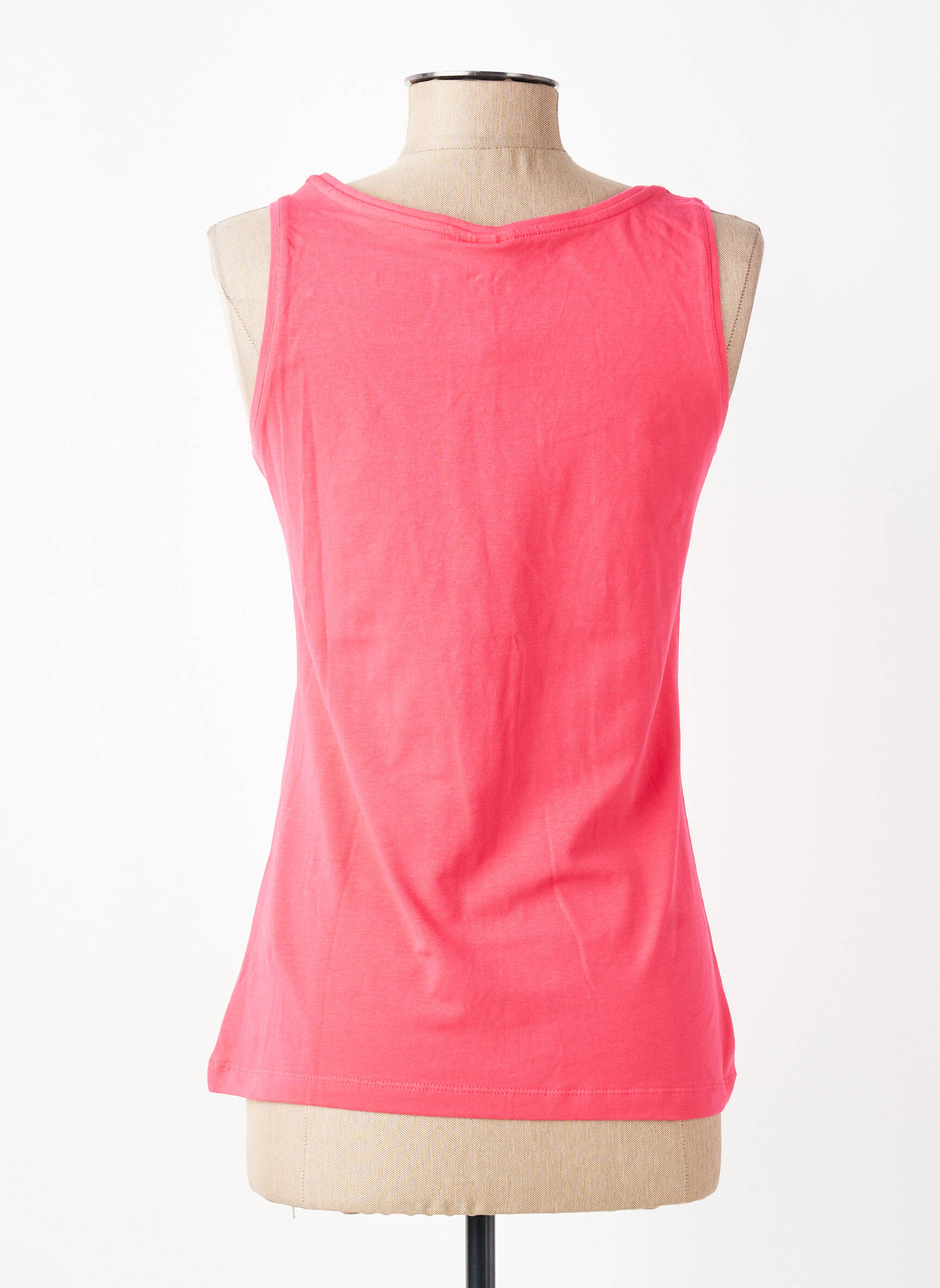 Débardeur stretch sans manche rose STREET ONE femme
