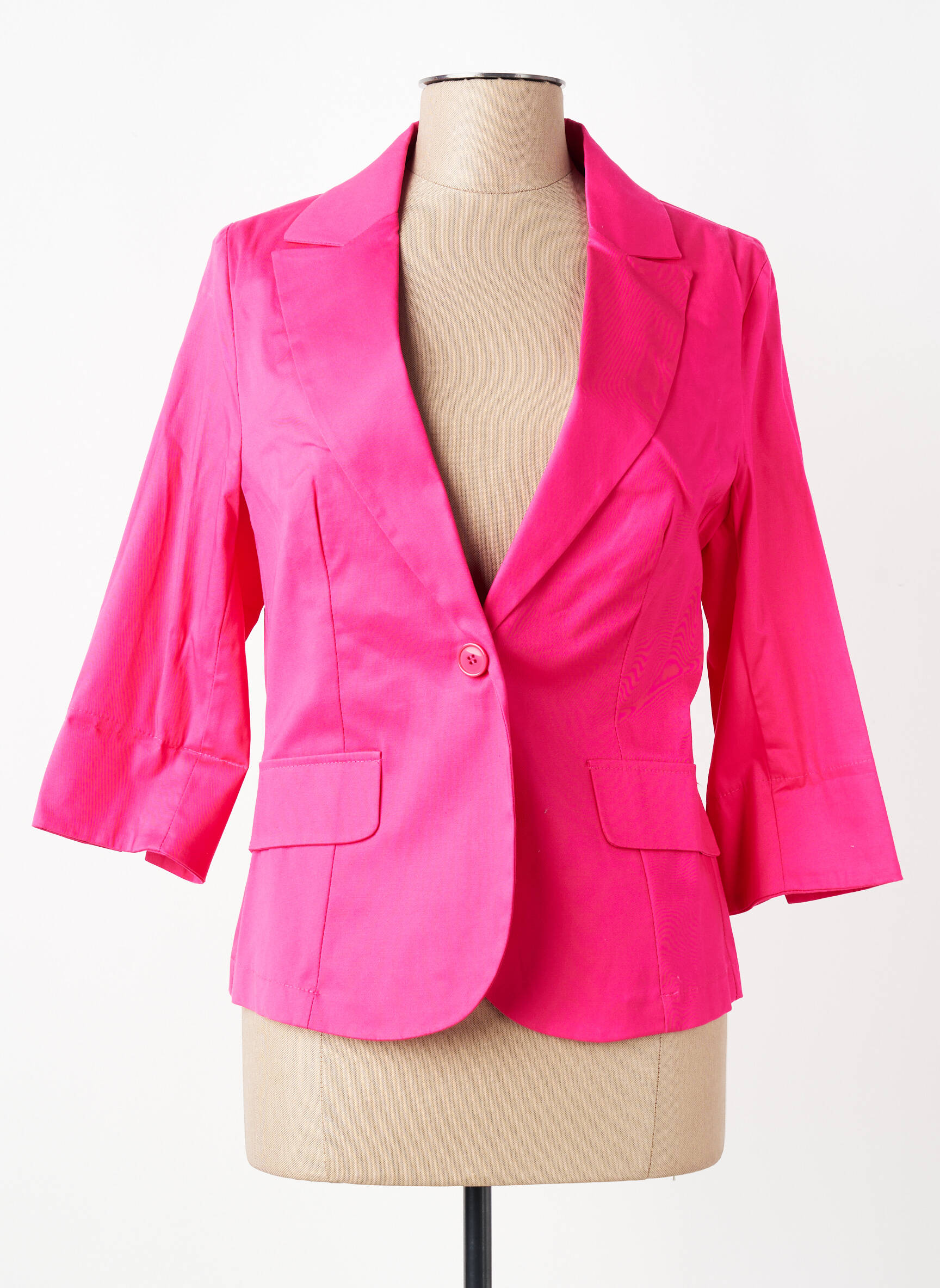 Blazer poches rose RINASCIMENTO femme
