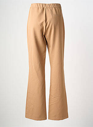 Pantalon flare taille basse taille basse beige AMELIE & AMELIE femme