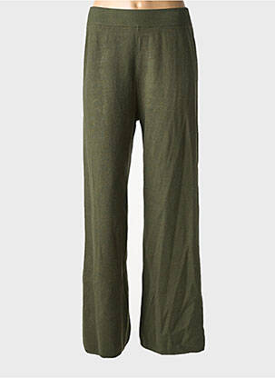 Pantalon large taille normale taille normale vert RUE MAZARINE femme