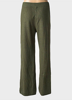 Pantalon large taille normale taille normale vert RUE MAZARINE femme