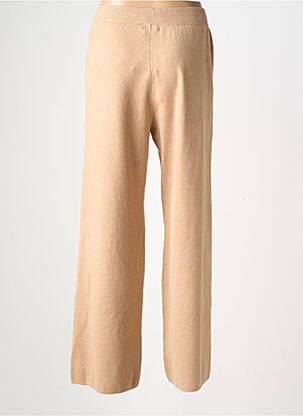 Pantalon large taille normale taille normale beige RUE MAZARINE femme
