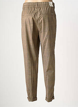 Pantalon chino stretch taille haute or KANOPE femme
