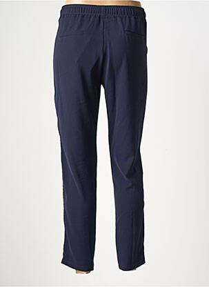 Pantalon 7/8 taille élastique taille normale bleu AMELIE & AMELIE femme