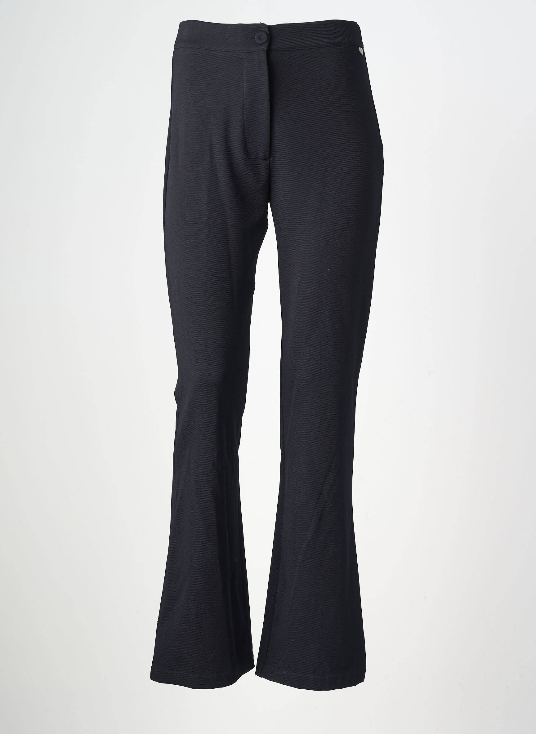 Pantalon flare taille basse taille basse noir AMELIE & AMELIE femme