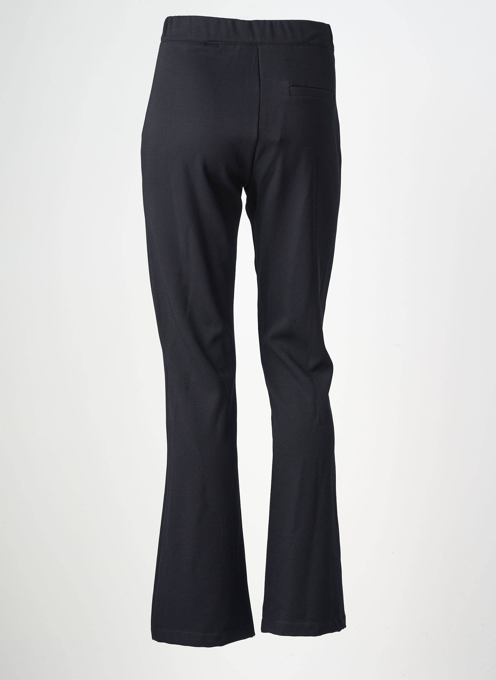 Pantalon flare taille basse taille basse noir AMELIE & AMELIE femme