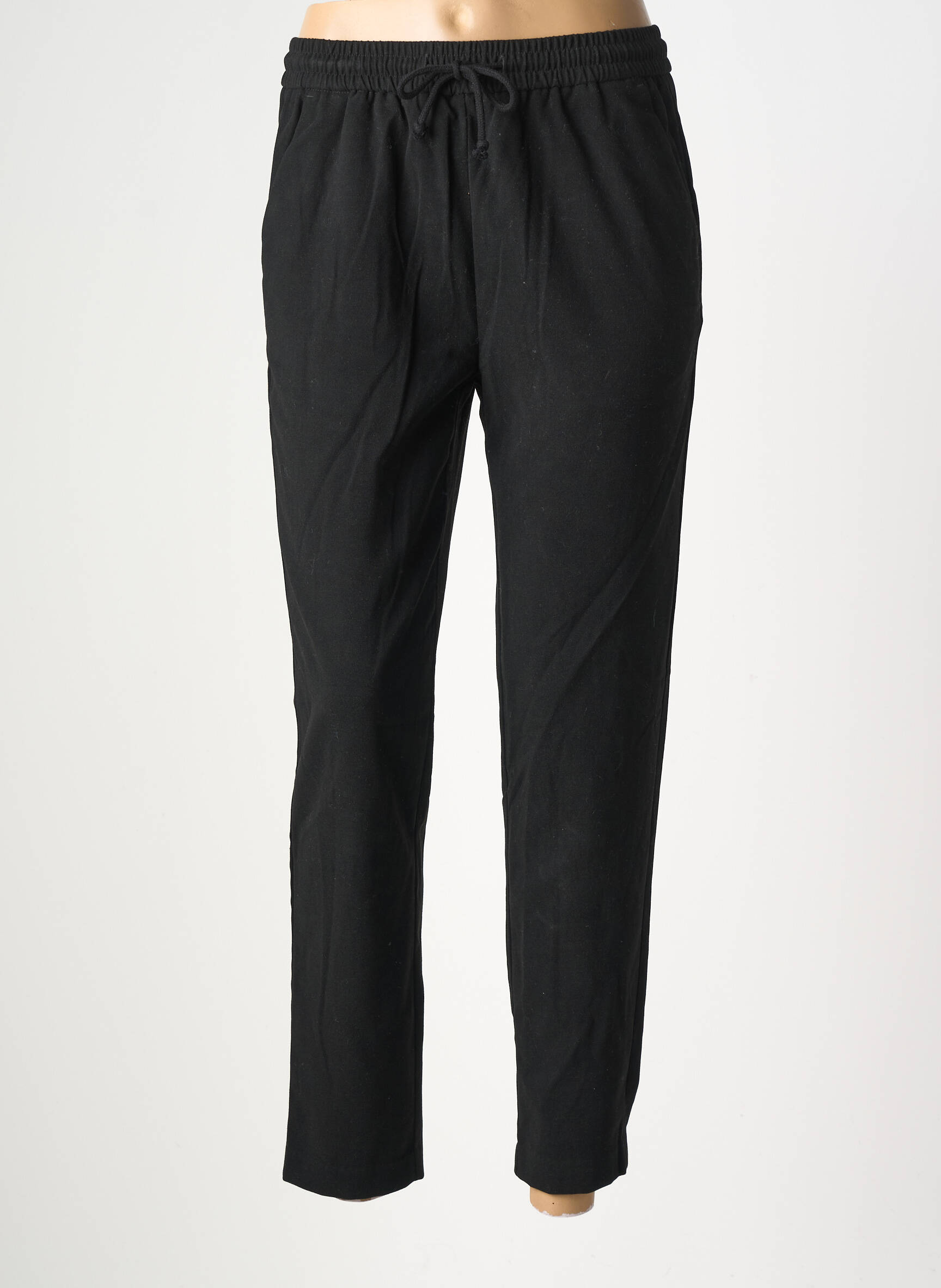 Jogging slim taille normale noir SCHOOL RAG femme