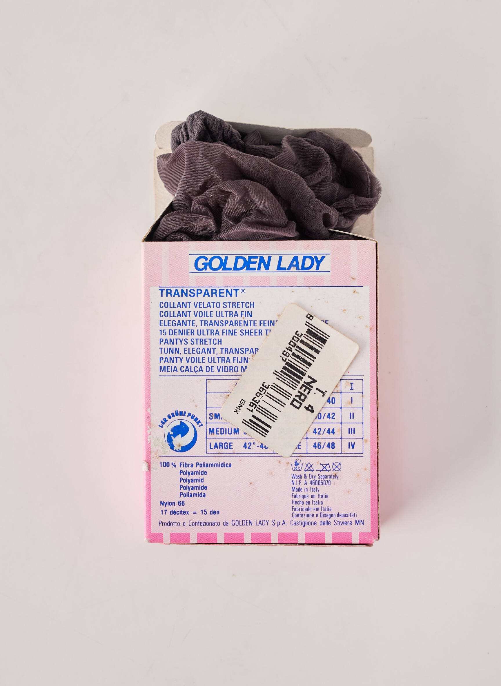 Collants stretch marron GOLDEN LADY femme