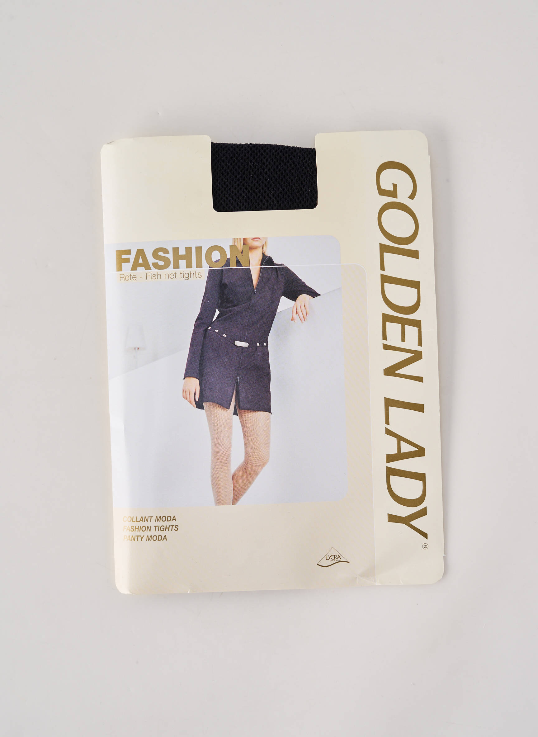 Collants stretch noir GOLDEN LADY femme