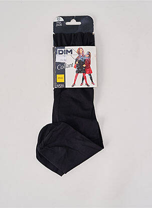 Collants stretch noir DIM fille