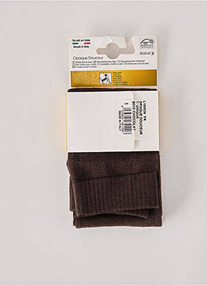 Bas stretch marron GOLDEN LADY femme