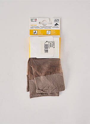 Chaussettes coutures renforcées gris GOLDEN LADY femme