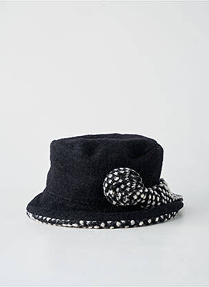 Chapeau bande anti-transpiration noir PERRIN femme