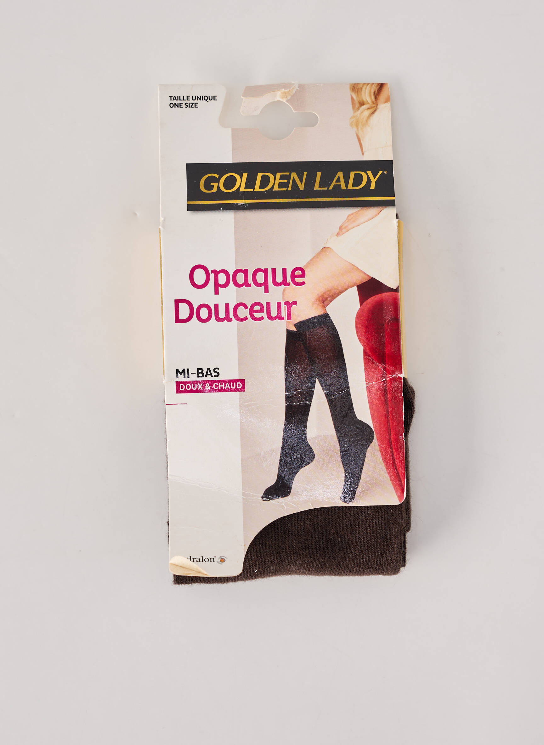 Bas stretch marron GOLDEN LADY femme