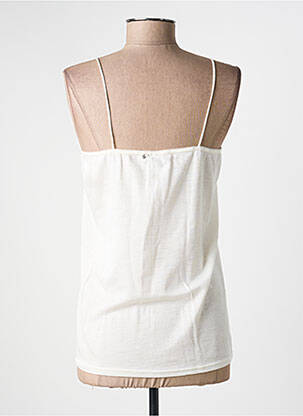Top/caraco bretelles élastiquées beige ACHEL femme
