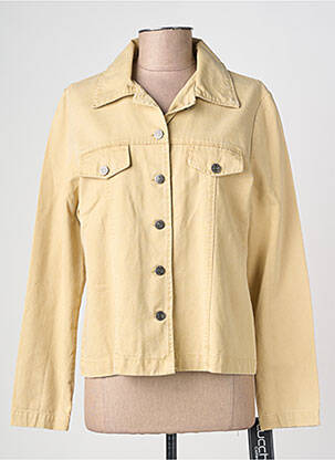 Veste casual coupe cintrée beige LUCCHINI femme