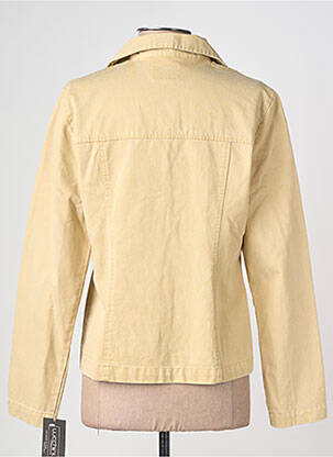 Veste casual coupe cintrée beige LUCCHINI femme