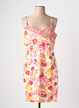 Robe courte sans manche sans manche rose LUCCHINI femme