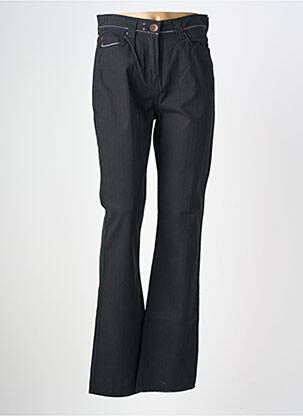 Pantalon droit stretch taille normale noir JOST femme