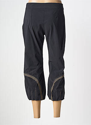 Pantacourt stretch taille normale noir ATLANTA femme