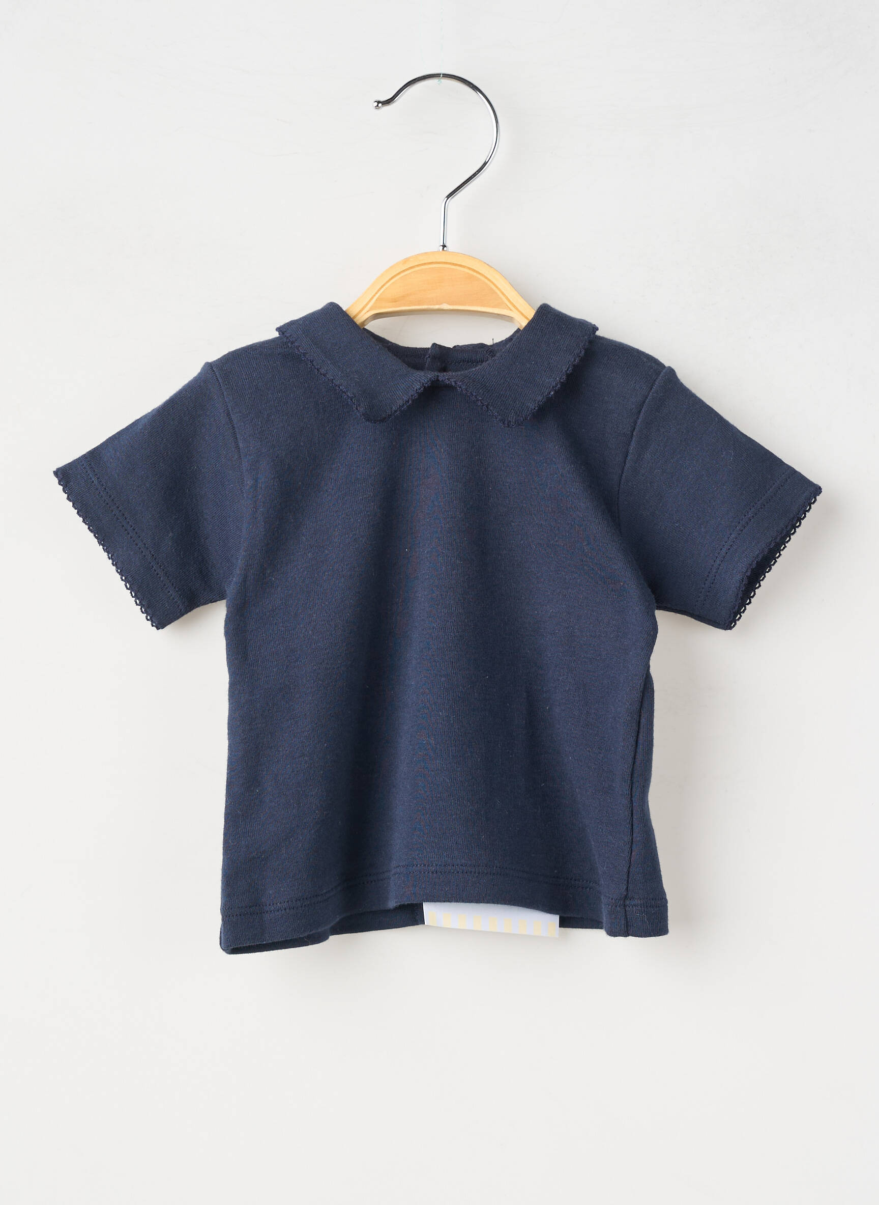 Polo manches courtes bleu PETIT BATEAU enfant