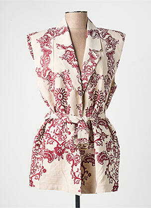 Veste casual coupe cintrée beige CIVICO 1 femme