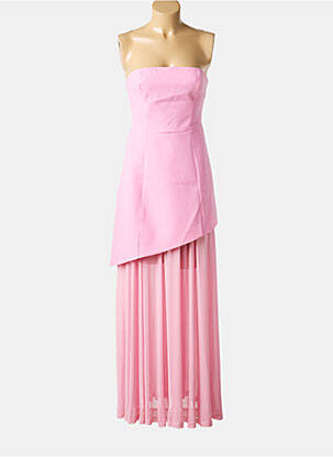 Ensemble jupe coupe droite rose LUMINA femme