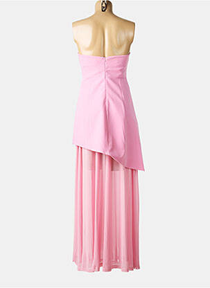 Ensemble jupe coupe droite rose LUMINA femme