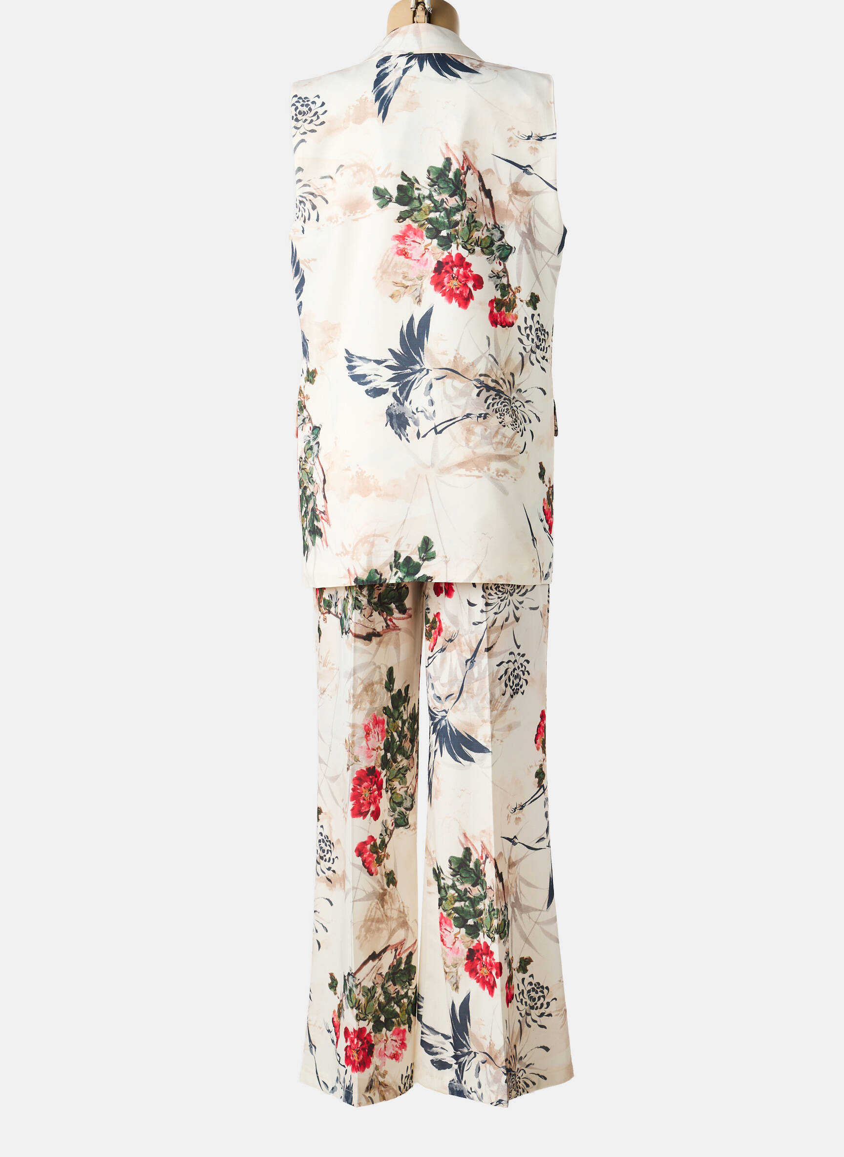 Ensemble pantalon coupe droite beige ALTAMIRA femme
