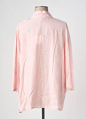 Blouse manches 3/4 manches 3/4 rose GIOYA & CO femme