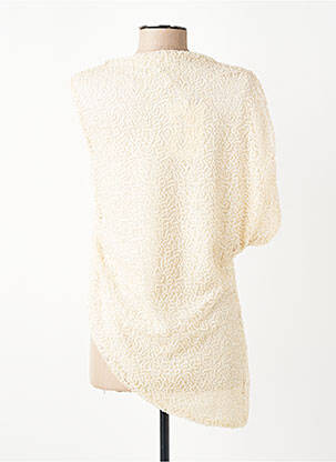 Top manches courtes manches courtes beige KING KONG femme
