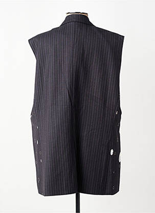 Gilet sans manche coupe droite noir CIVICO 1 femme