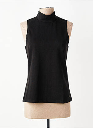 Top stretch sans manche noir DIANA GALLESI femme