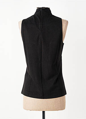 Top stretch sans manche noir DIANA GALLESI femme