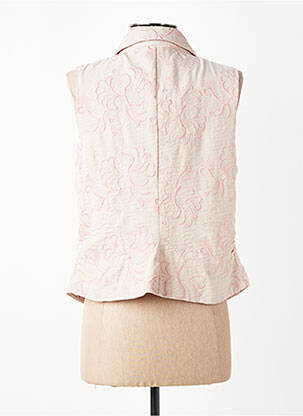 Gilet sans manche doublure rose CIVICO 1 femme
